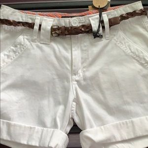 Sanctuary NWT White Shorts